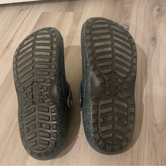 Green Glitter Crocs - Picture 5 of 5